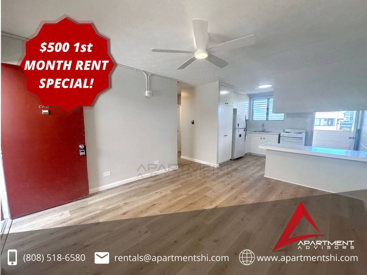 Apartment for rent at 716 Lukepane Ave #405, Honolulu, HI 96816