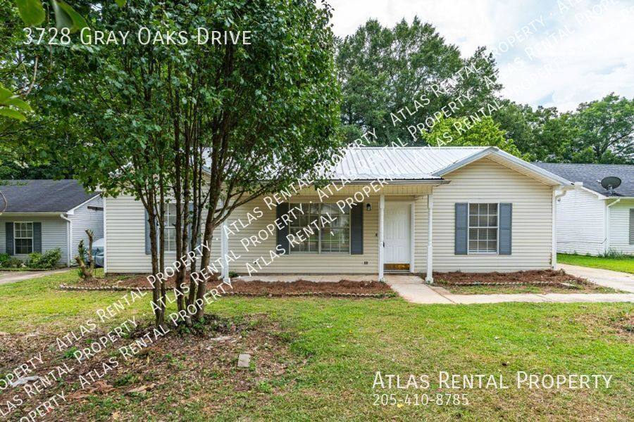 House for rent at 3728 Gray Oaks Dr, Bessemer, AL 35020