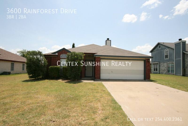 House for rent at 3600 Rainforest Dr, Killeen, TX 76549