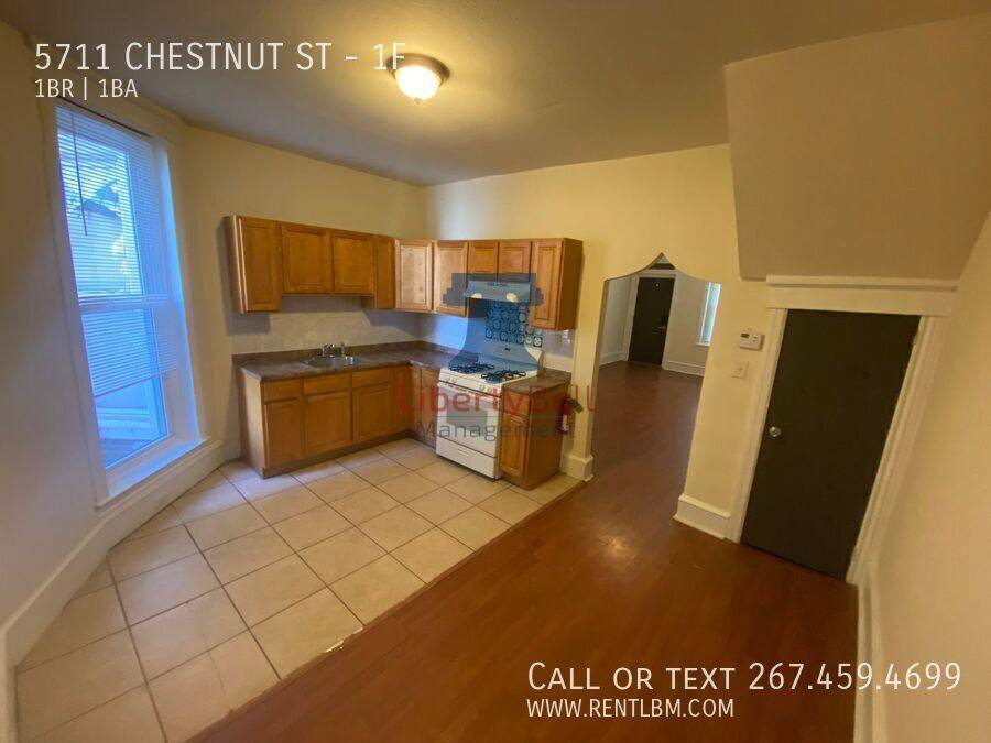 Apartment for rent at 5711 Chestnut St #1F, Philadelphia, PA 19139