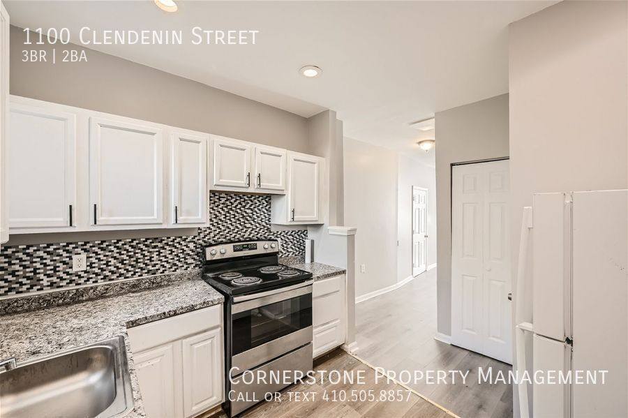 Townhouse for rent at 1100 Clendenin St, Baltimore, MD 21217