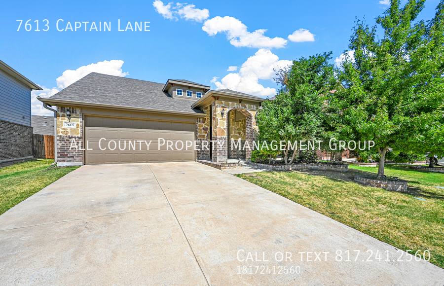 House for rent at 7613 Captain Lane, Fort Worth, TX 76179