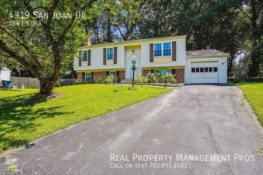 House for rent at 4319 San Juan Dr, Fairfax, VA 22030