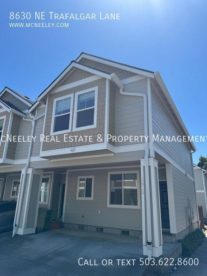 Townhouse for rent at 8630 NE Trafalgar Lane, Beaverton, OR 97006