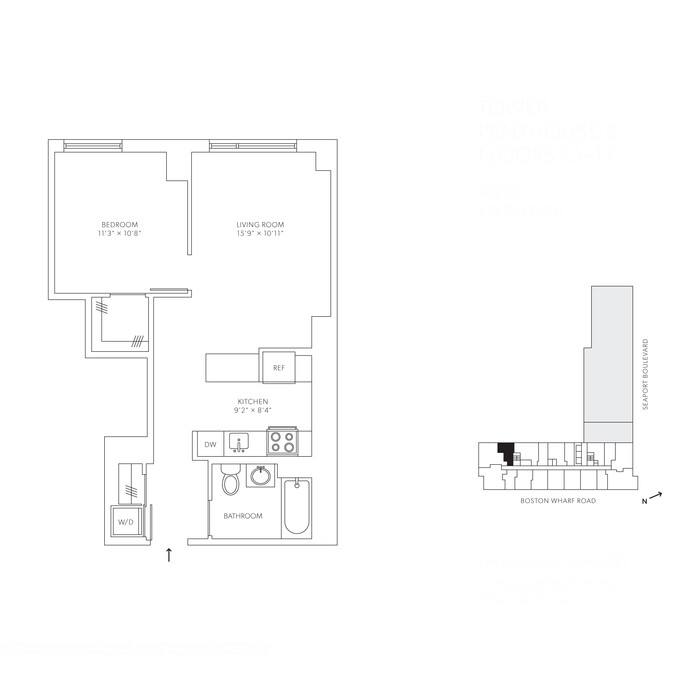 Apartment for rent at 85 Seaport Blvd, Boston, MA 02210