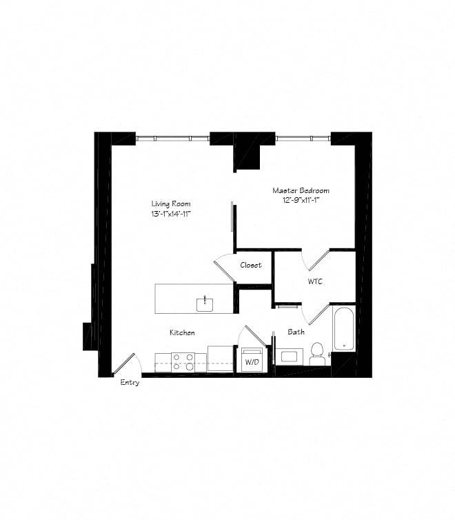 Apartment for rent at 250 Kendall St #1106, Cambridge, MA 02142