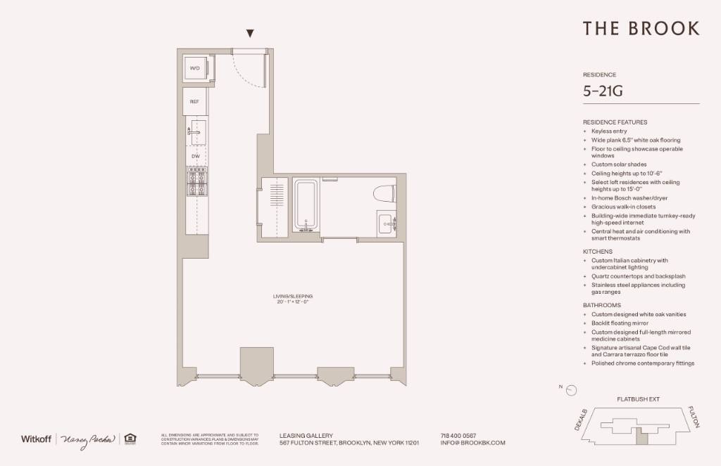 Apartment for rent at 567 Fulton St, Brooklyn, NY 11201