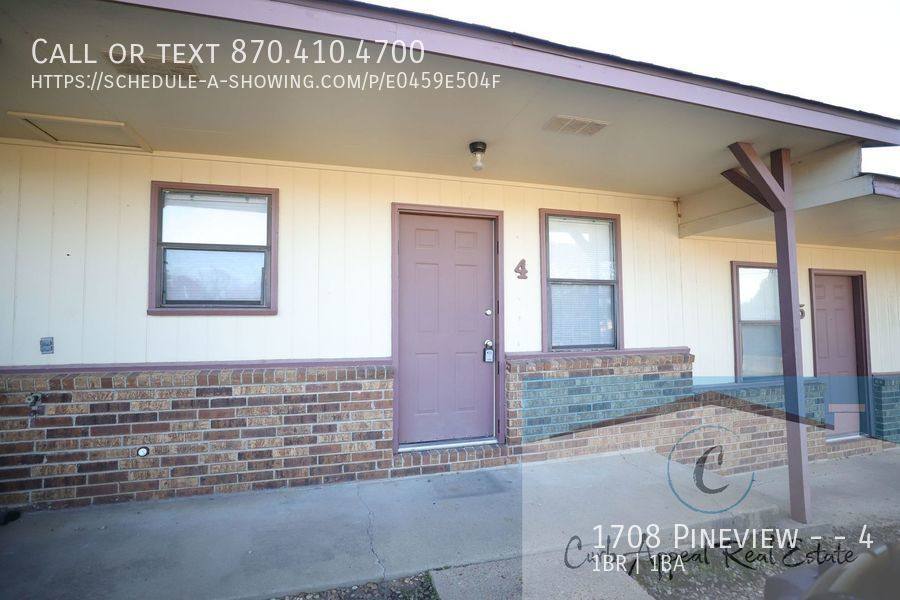 Apartment for rent at 1708 Pineview #4, Jonesboro, AR 72401