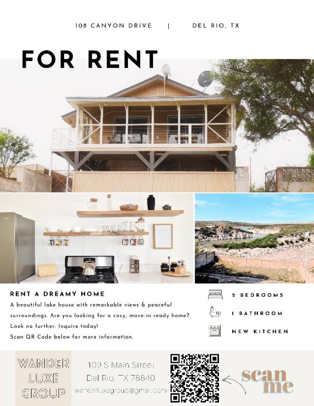 House for rent at 108 Canyon Dr, Del Rio, TX 78840