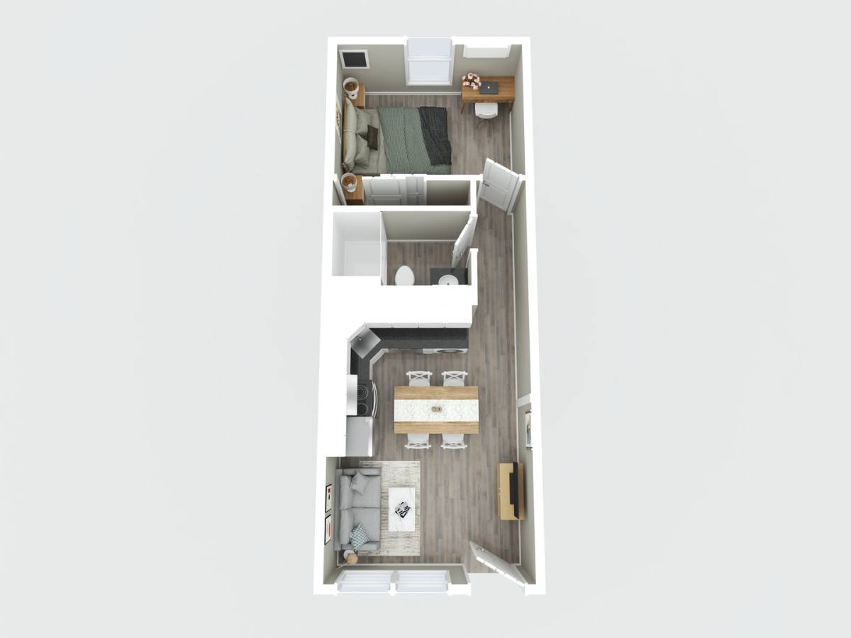 Apartment for rent at 801 & 809 E Hunter Ave, Bloomington, IN 47401