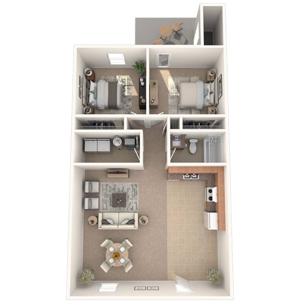 Apartment for rent at 201 Quail Run Dr, Moscow Mills, MO 63362