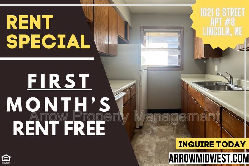 Apartment for rent at 1621 G-8, Lincoln, NE 68508