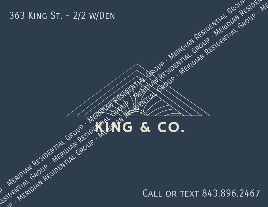 Apartment for rent at 363 King St 2 W #2, Charleston, SC 29401