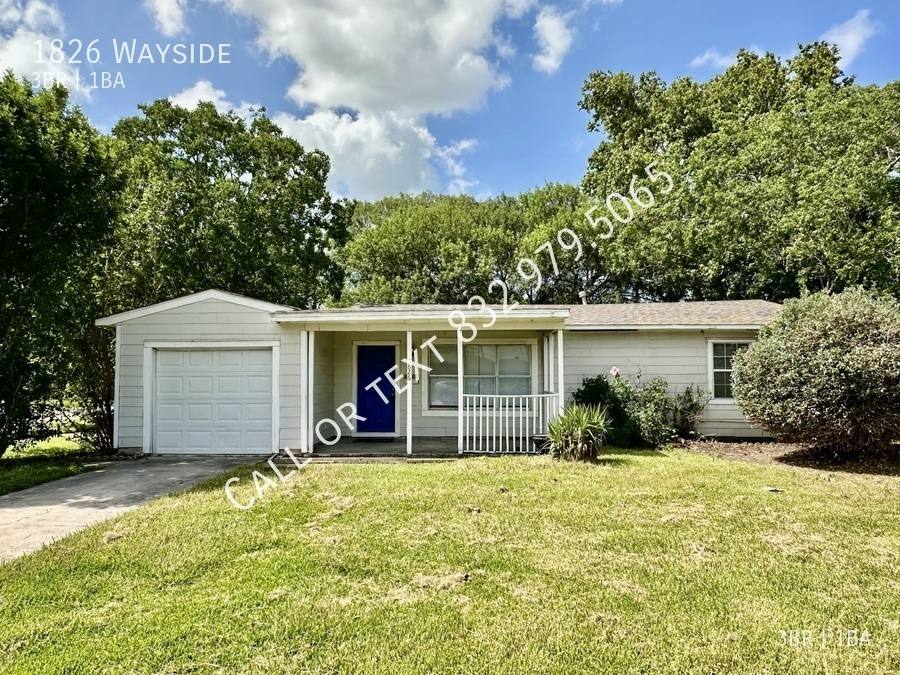 House for rent at 1826 Wayside, Texas City, TX 77590