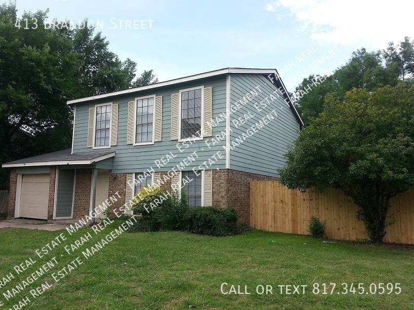 House for rent at 413 Brandon St, Grand Prairie, TX 75052