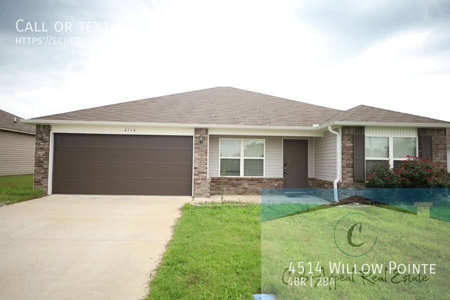 House for rent at 4514 Willow Pointe, Jonesboro, AR 72405