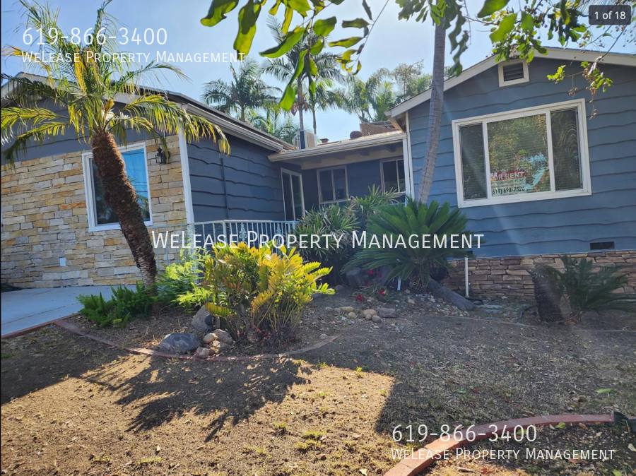 Apartment for rent at 4577 Olive Ave #1, La Mesa, CA 91942