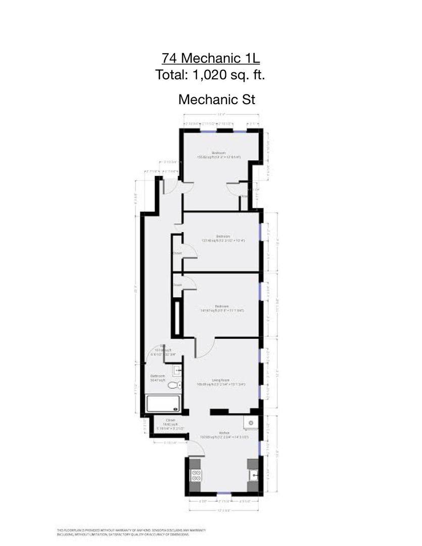 Apartment for rent at 74-76 Mechanic St, New Haven, CT 06511
