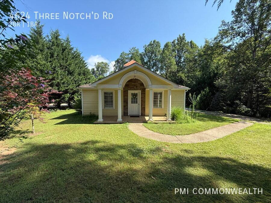 House for rent at 4624 Three Notch'd Rd, Charlottesville, VA 22901