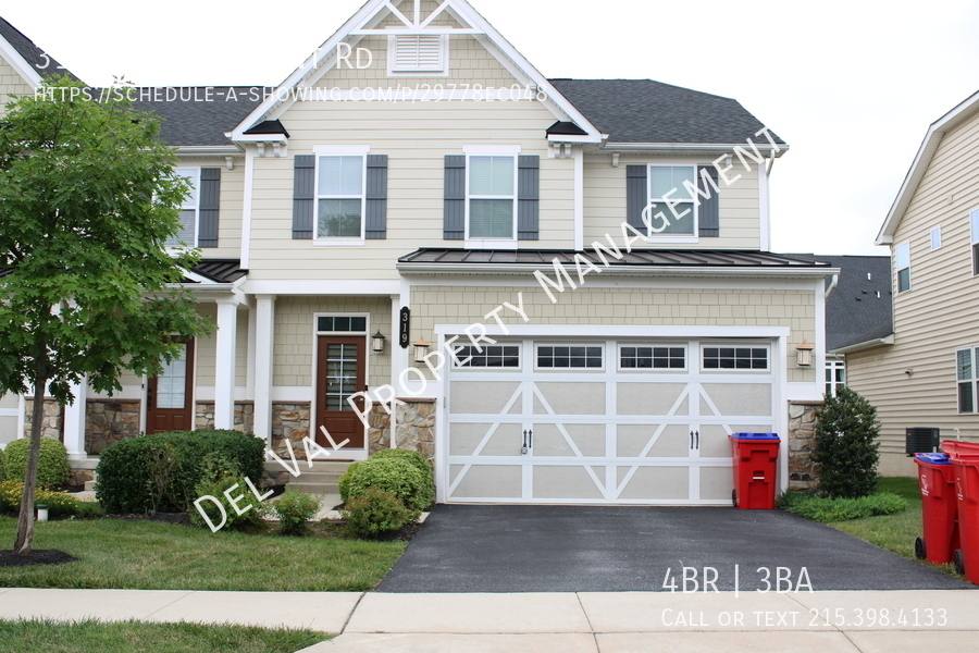 Townhouse for rent at 319 Quarry Point Rd, Malvern, PA 19355