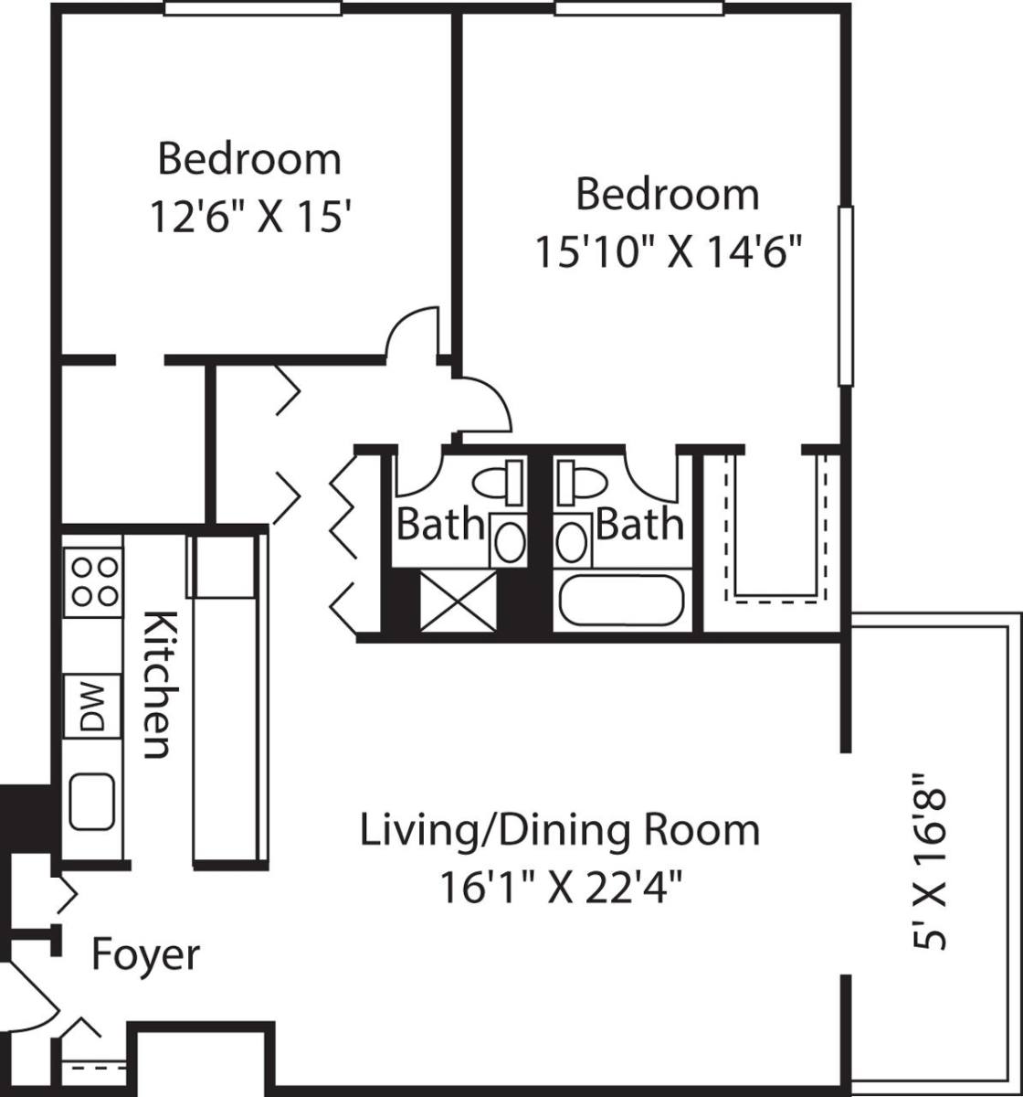 Apartment for rent at 72 Staniford St, Boston, MA 02114