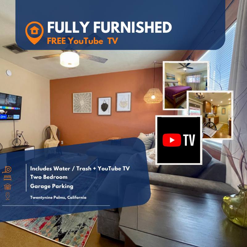 Apartment for rent at 72345 Cactus Dr #FURNISHED, Twentynine Palms, CA 92277