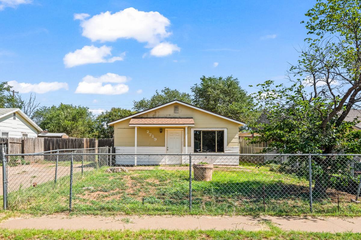 House for rent at 2729 E 2nd Place, Lubbock, TX 79403