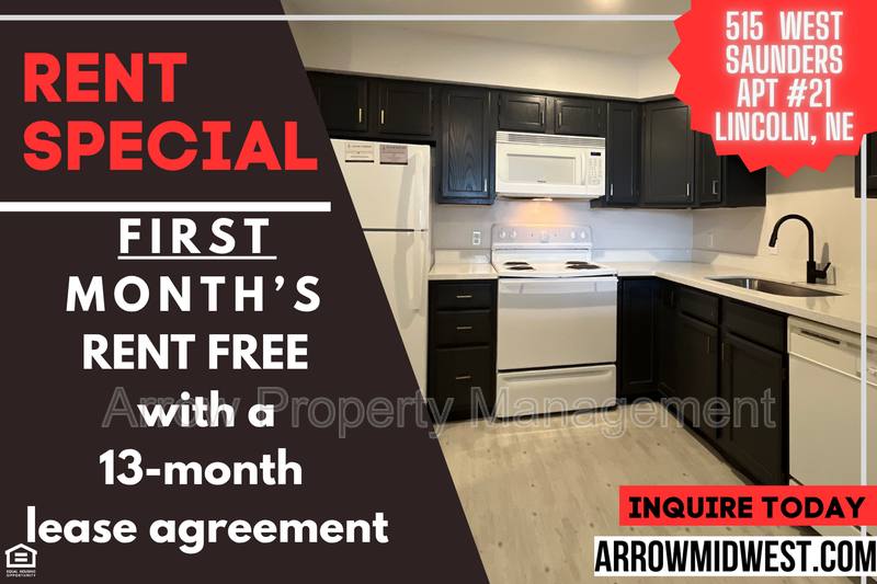 Apartment for rent at 515 W Saunders Ave #21, Lincoln, NE 68521