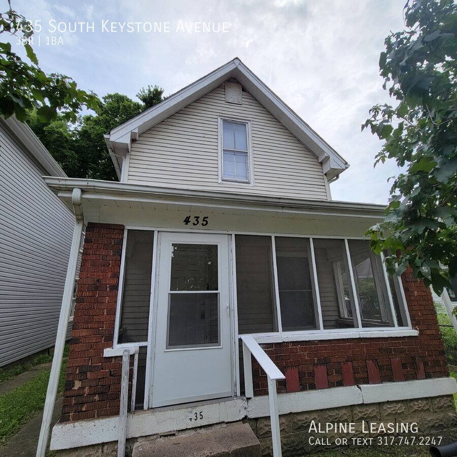 House for rent at 435 S Keystone Ave, Indianapolis, IN 46201