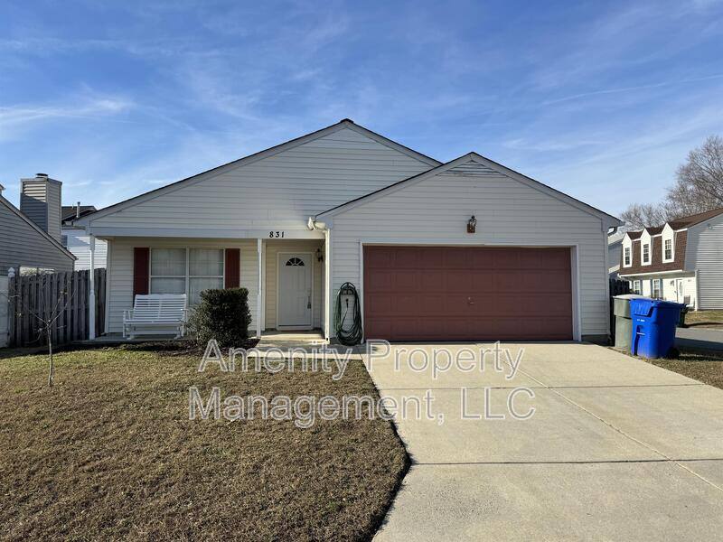 House for rent at 831 Rouse Rd, Newport News, VA 23608