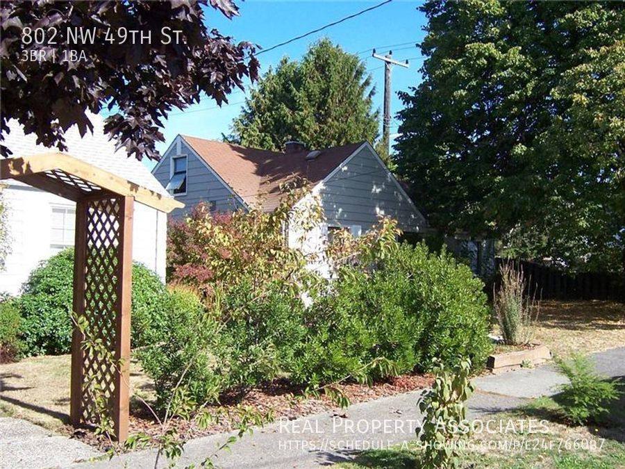 House for rent at 802 NW 49th St, Seattle, WA 98107