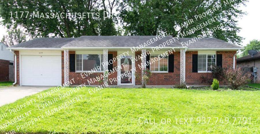 House for rent at 1177 Massachusetts Dr, Xenia, OH 45385