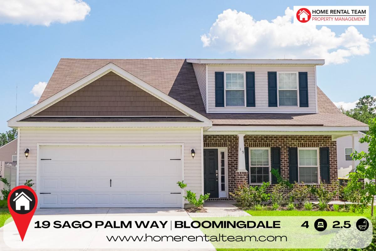 House for rent at 19 Sago Palm Way, Bloomingdale, GA 31302