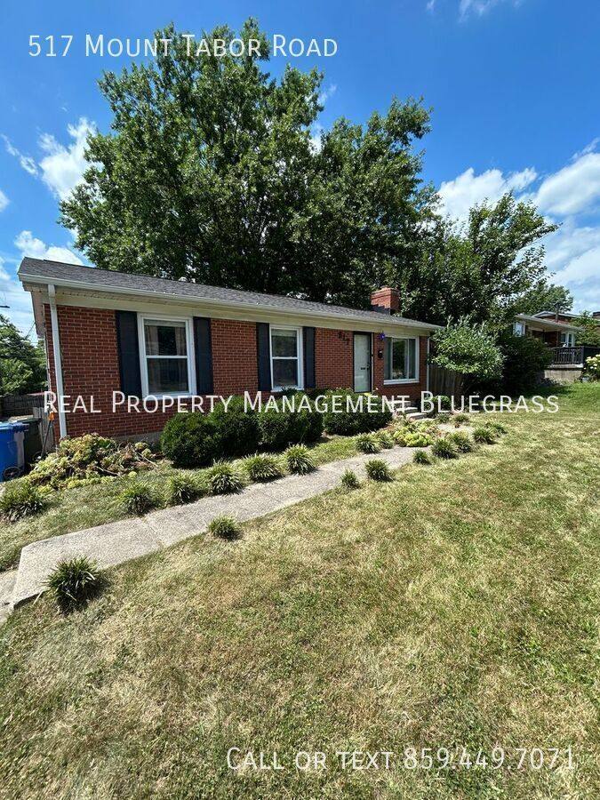 House for rent at 517 Mount Tabor Rd, Lexington, KY 40517
