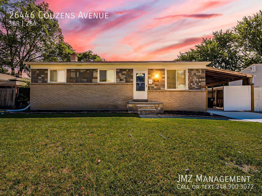 House for rent at 26446 Couzens Ave, Madison Heights, MI 48071
