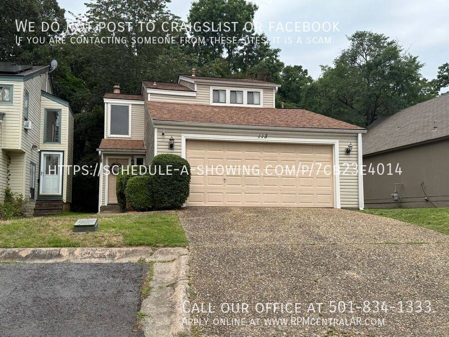 House for rent at 113 Highland Point Cove, Maumelle, AR 72113