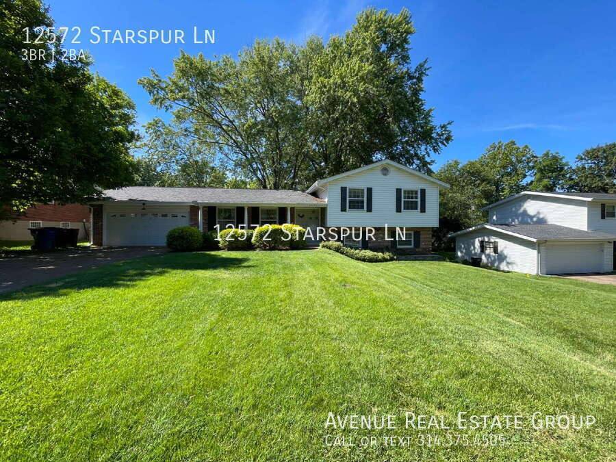 House for rent at 12572 Starspur Lane, Saint Louis, MO 63146