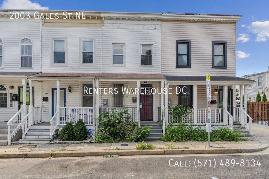 Townhouse for rent at 2003 Gales St NE, Washington, DC 20002
