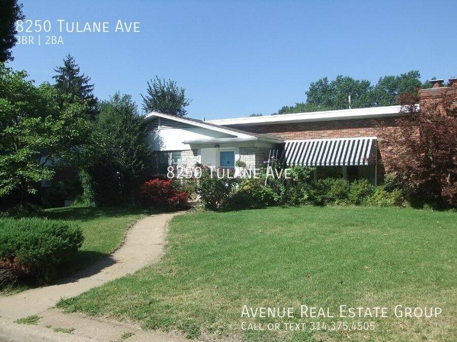 House for rent at 8250 Tulane Ave, Saint Louis, MO 63132