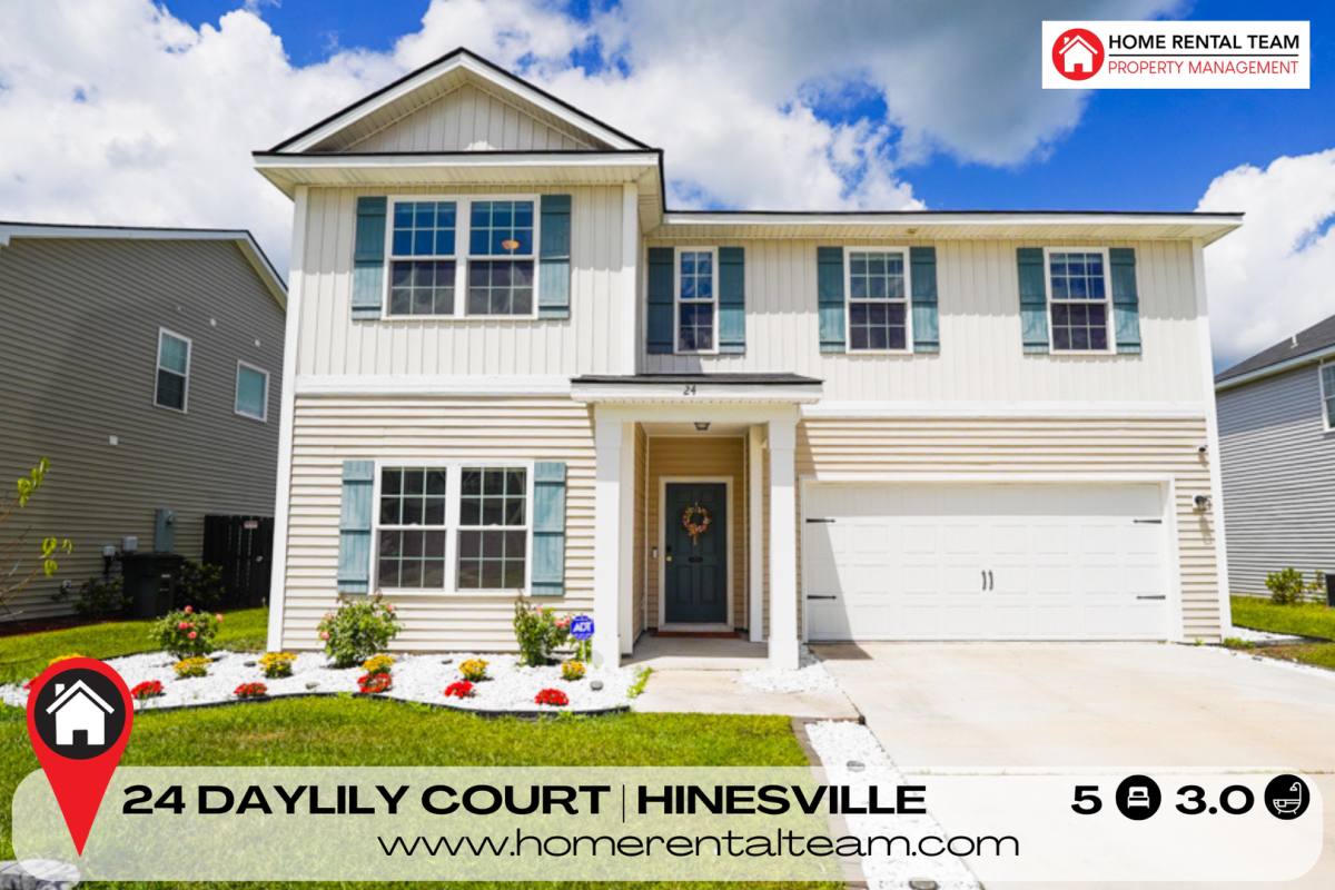 House for rent at 24 Daylily Court, Hinesville, GA 31313