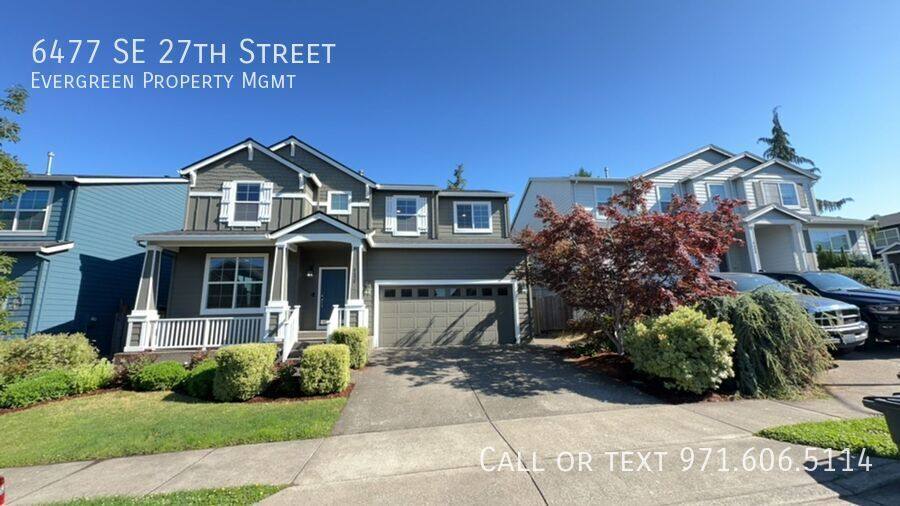 House for rent at 6477 SE 27th St, Gresham, OR 97080