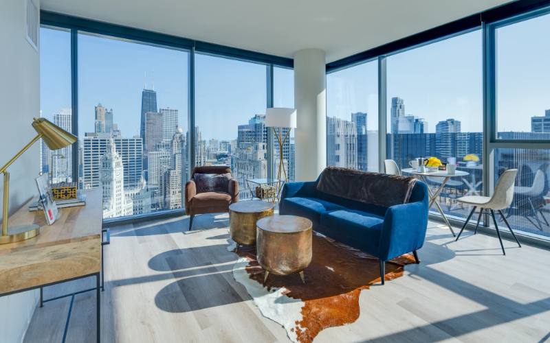 Apartment for rent at 62 E Wacker Place, Chicago, IL 60601