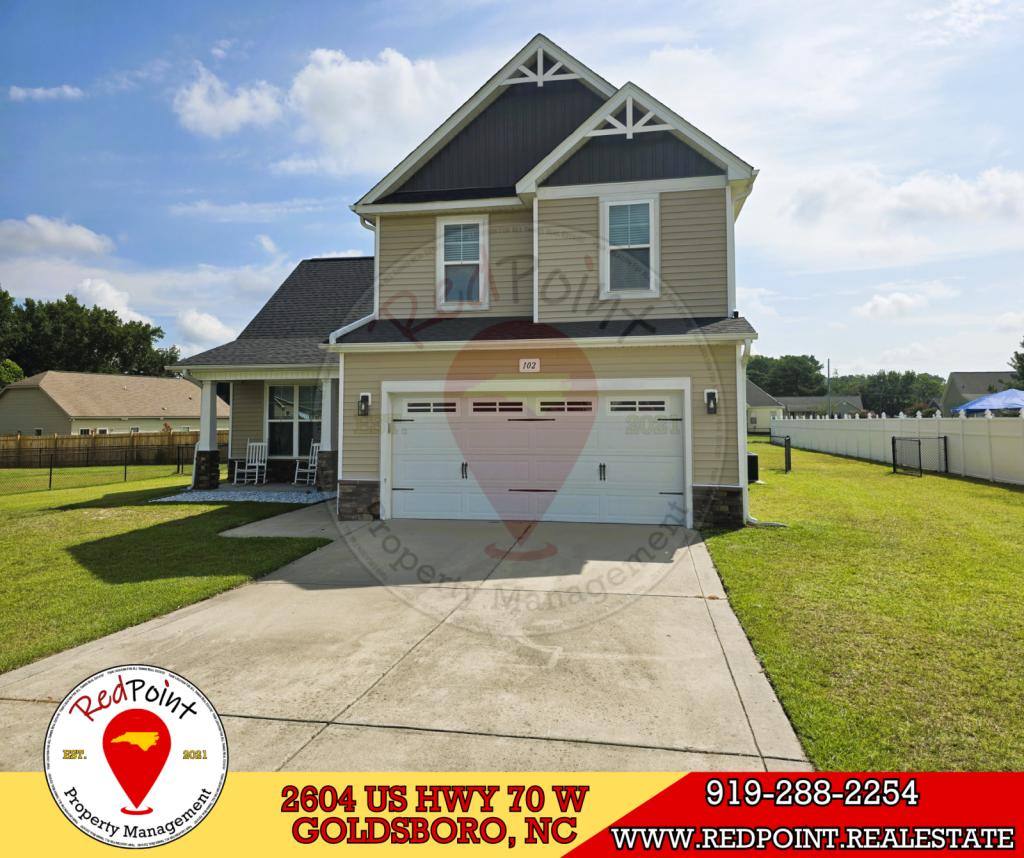 House for rent at 102 Mill Stone Dr, Goldsboro, NC 27530