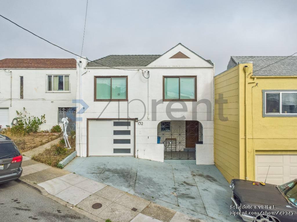 House for rent at 132 Valmar Terrace, San Francisco, CA 94112
