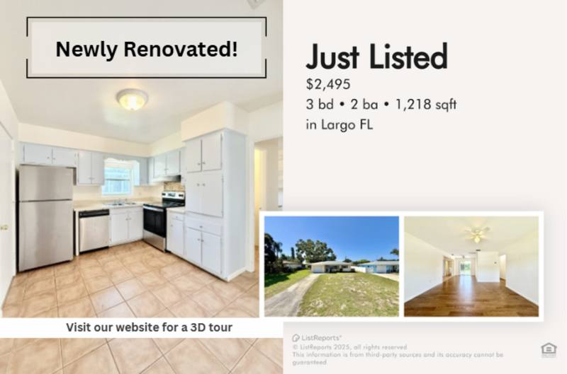 House for rent at 14218 Sharon Dr, Largo, FL 33774