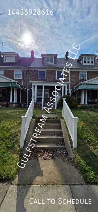Townhouse for rent at 612 Wildwood Parkway, Baltimore, MD 21229