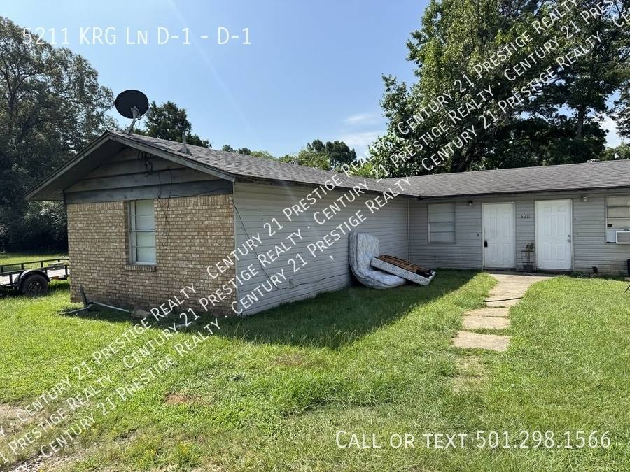 Apartment for rent at 5211 Krg Lane D-1 #D-1, Little Rock, AR 72206