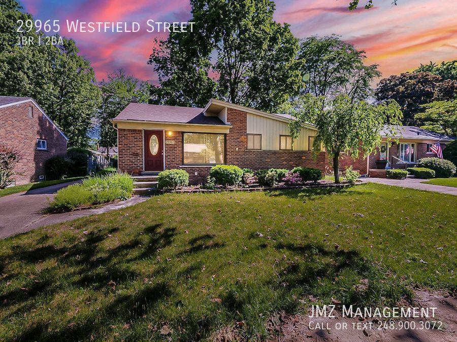 House for rent at 29965 Westfield St, Livonia, MI 48150