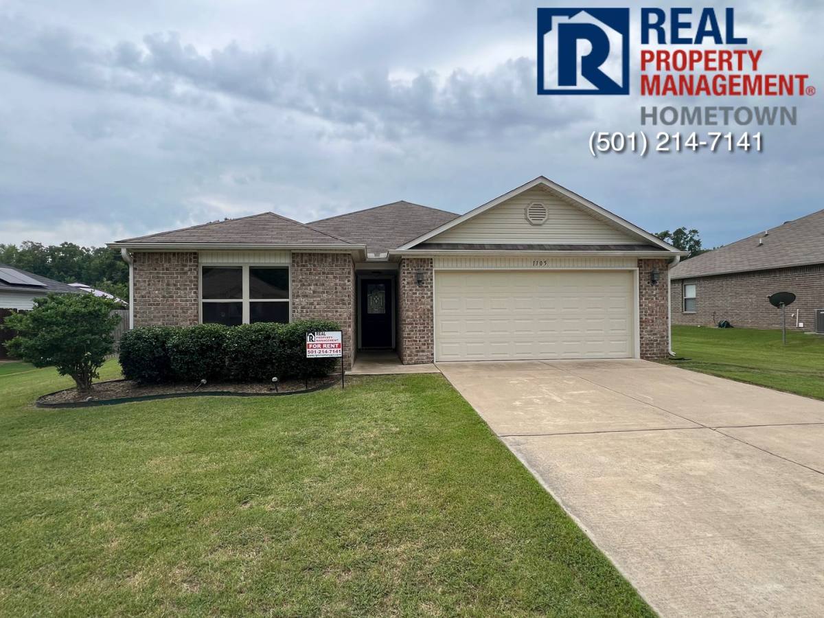 House for rent at 1105 Crossing Loop, Bryant, AR 72022
