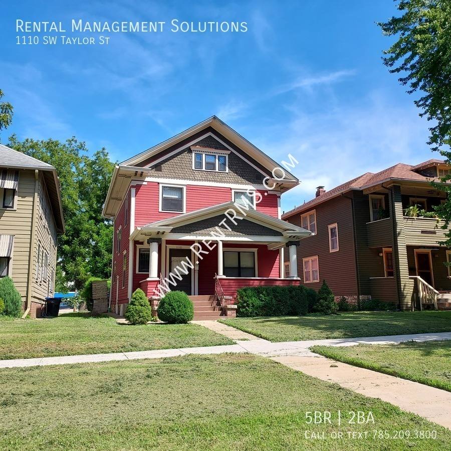 House for rent at 1110 SW Taylor St, Topeka, KS 66612